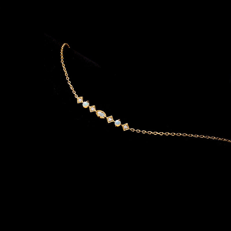 Lunar Prism Opal Bracelet
