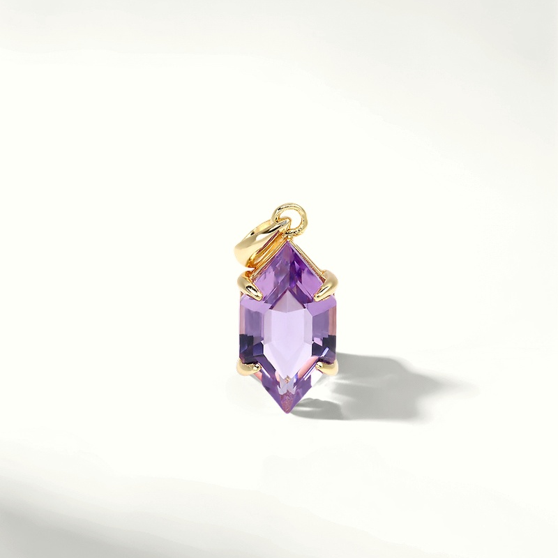 Prism Light Amethyst Pendant