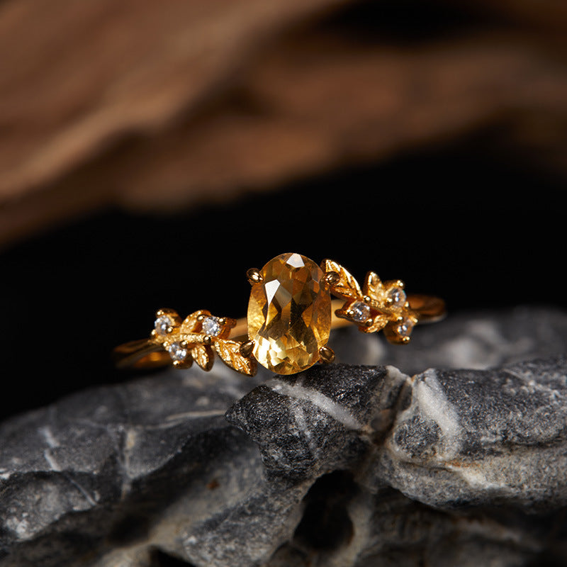 Flora Gem Ring