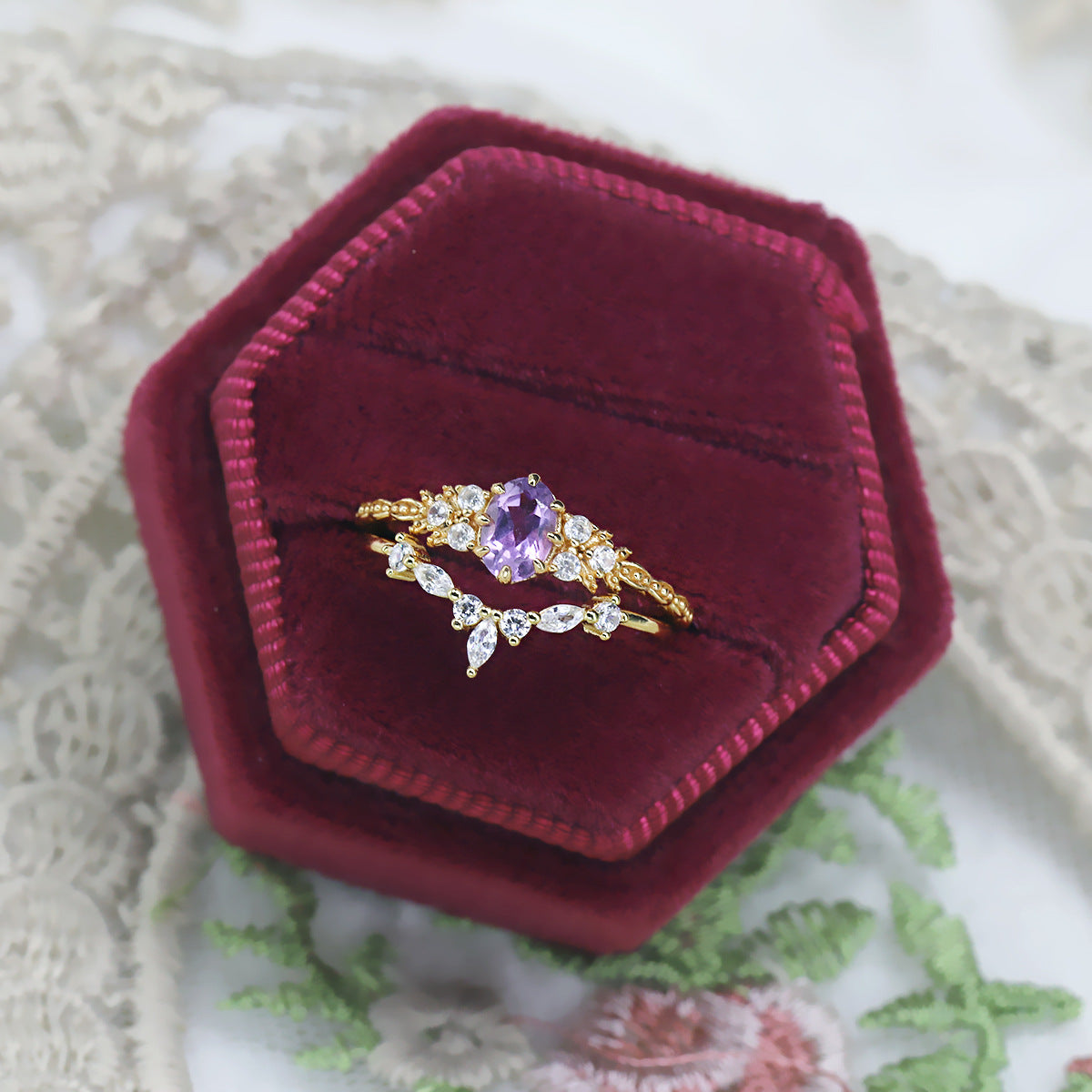 Tiny Crown Stacking Ring
