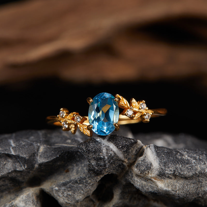 Flora Gem Ring