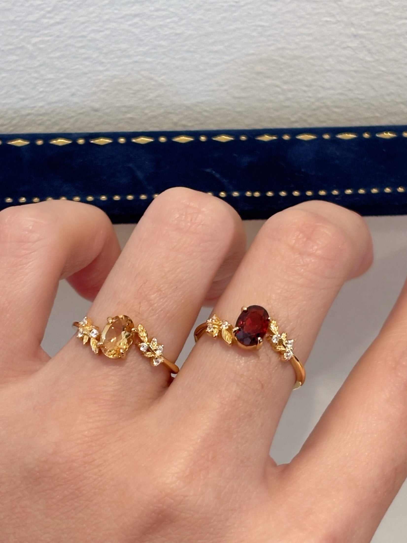 Flora Gem Ring