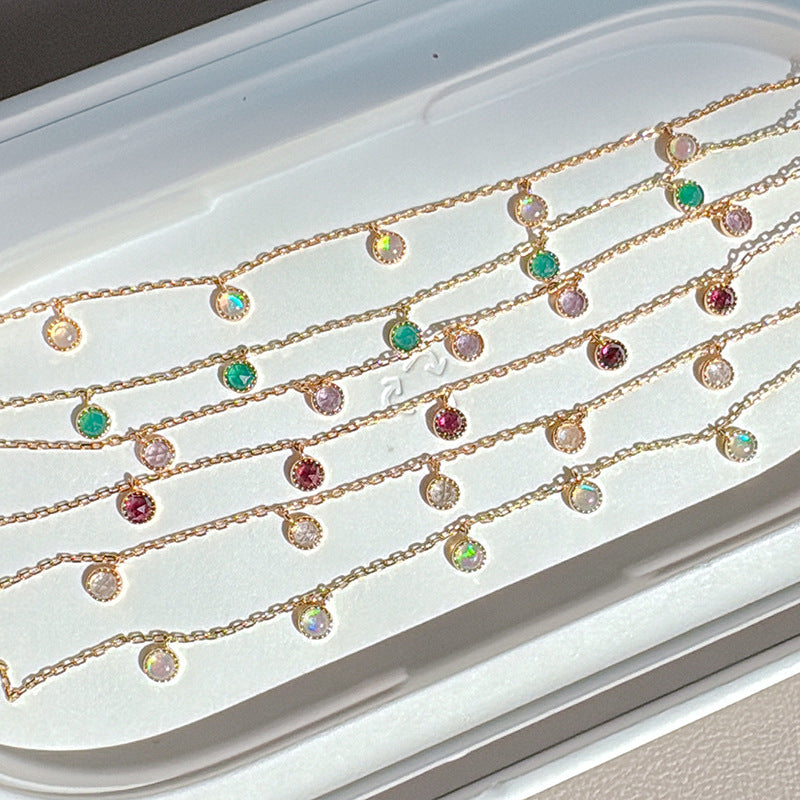 Celestial Drops Gemstone Bracelet