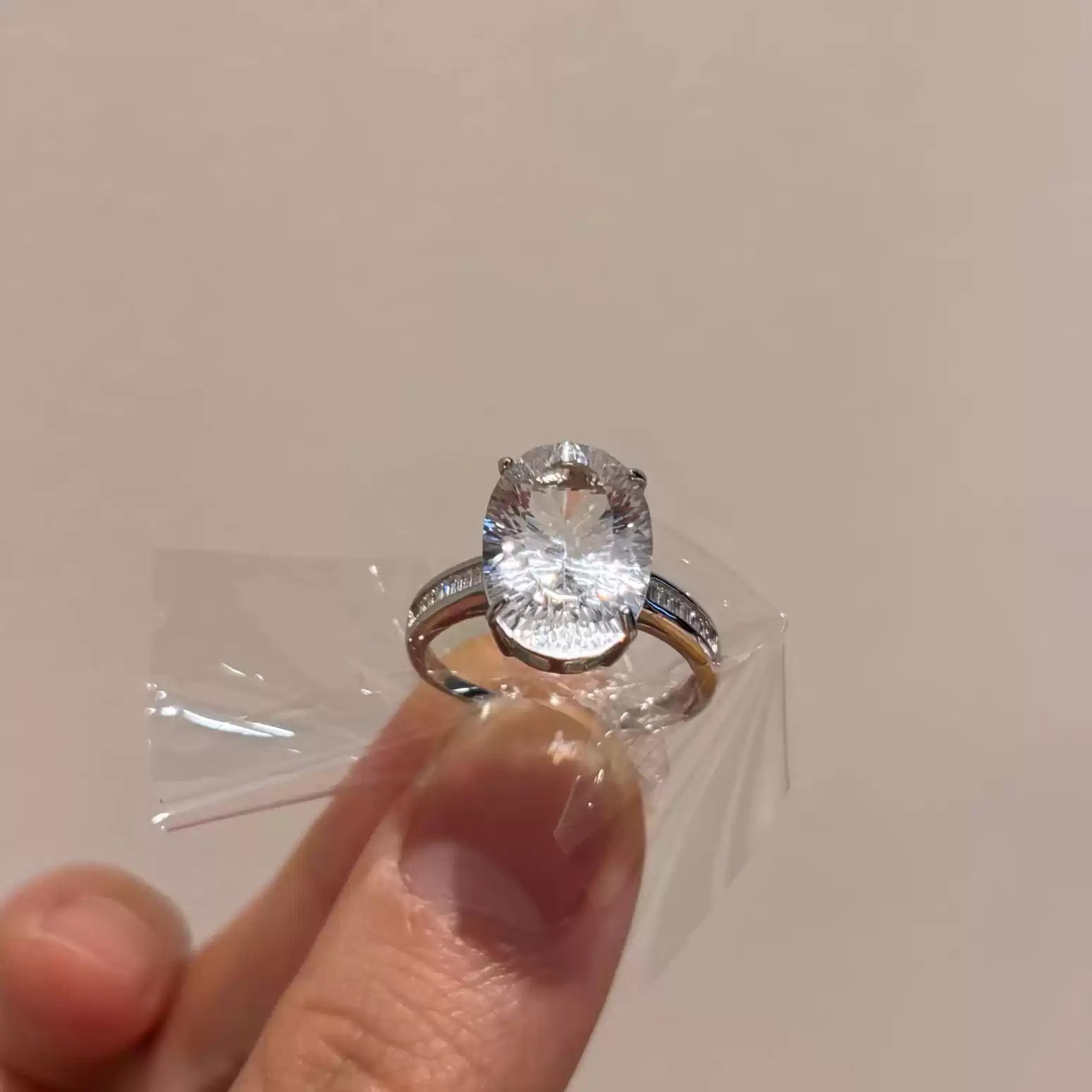 Sterling Silver Millennium Quartz Ring