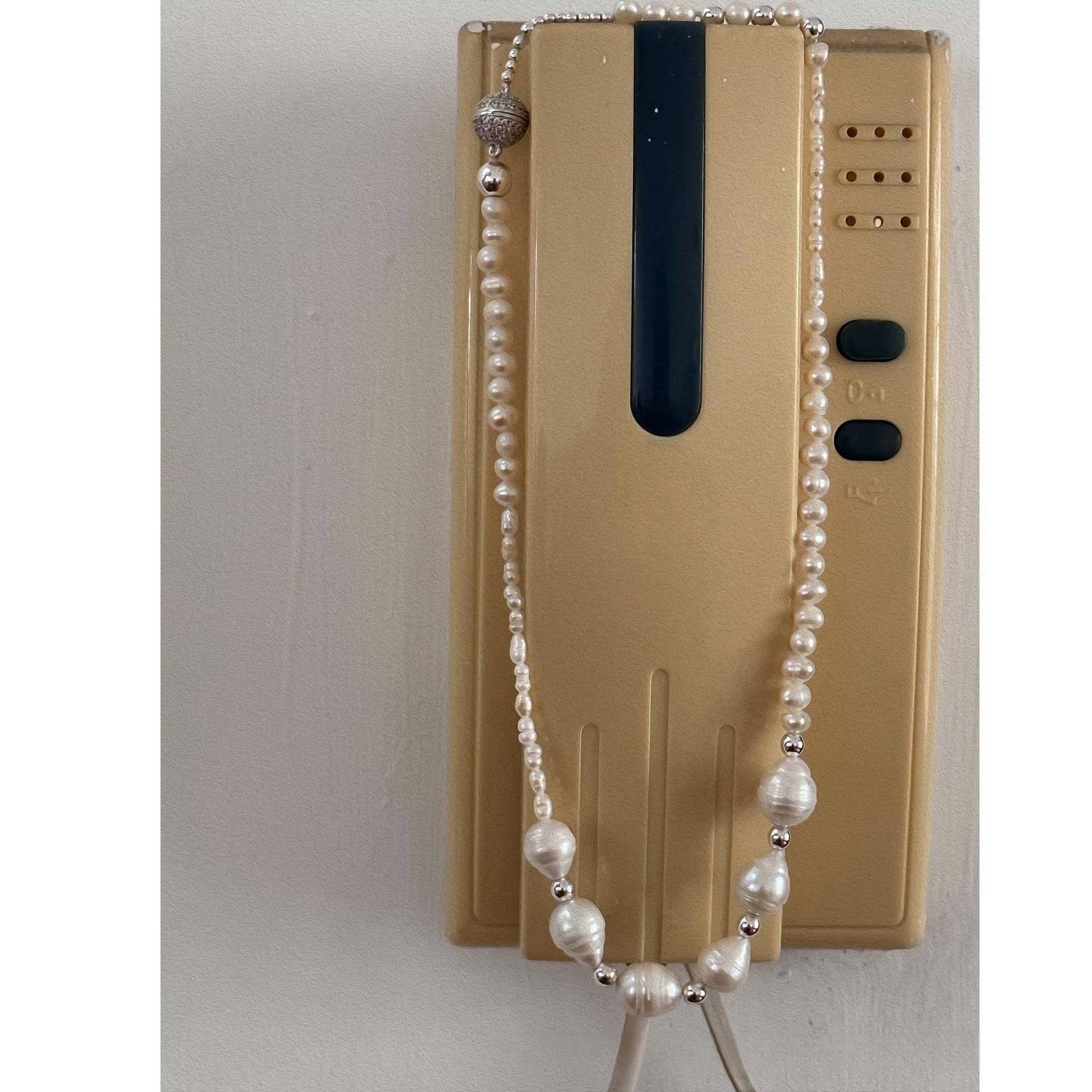 Organic Freshwater Pearl Baroque Necklace