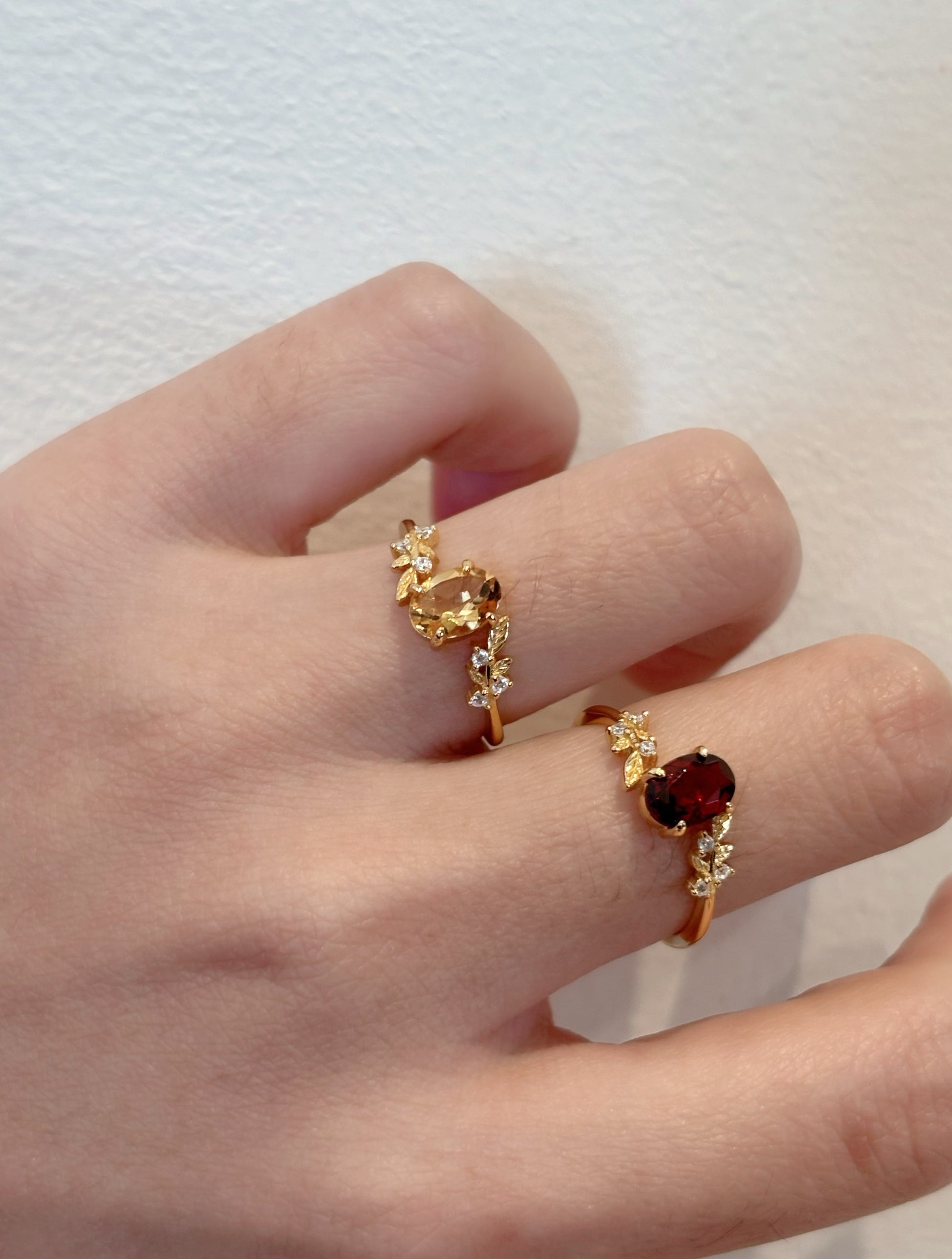 Flora Gem Ring