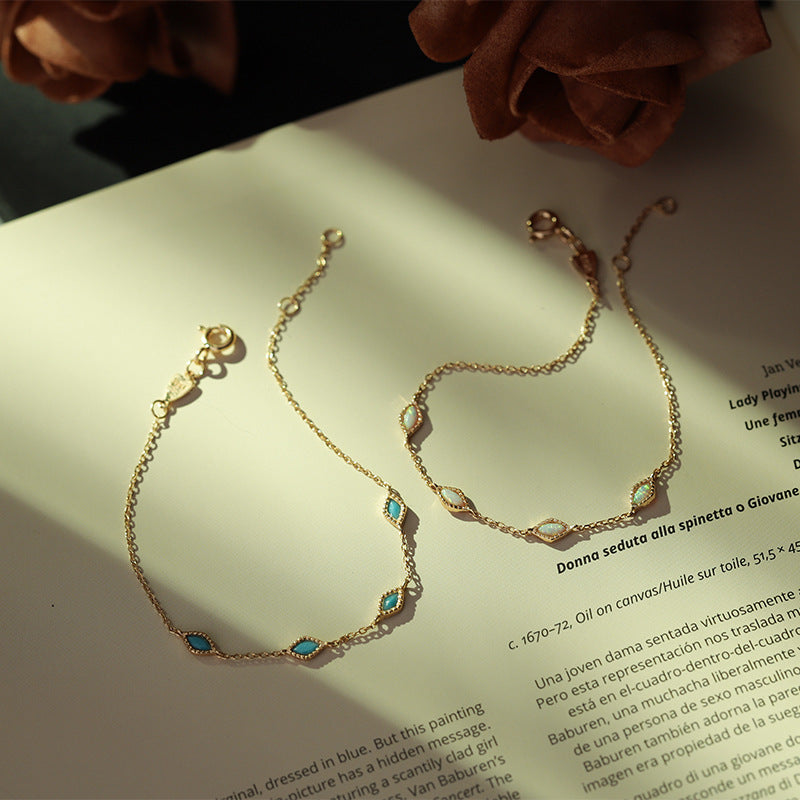 Starlight Gemstone Chain Bracelet