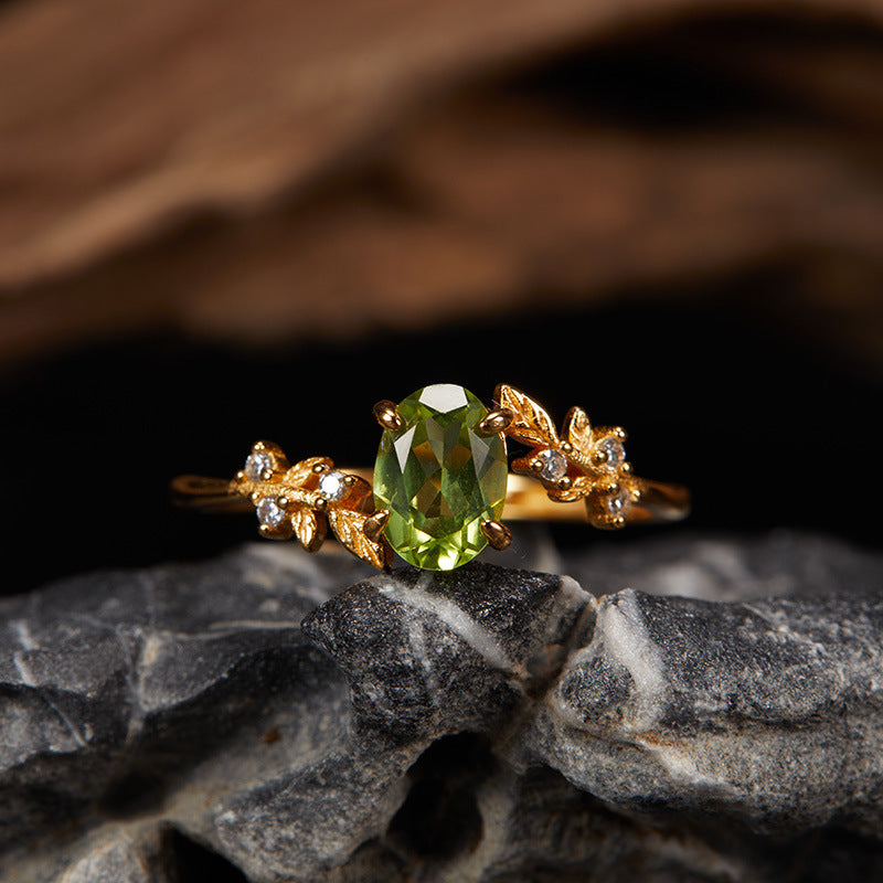 Flora Gem Ring
