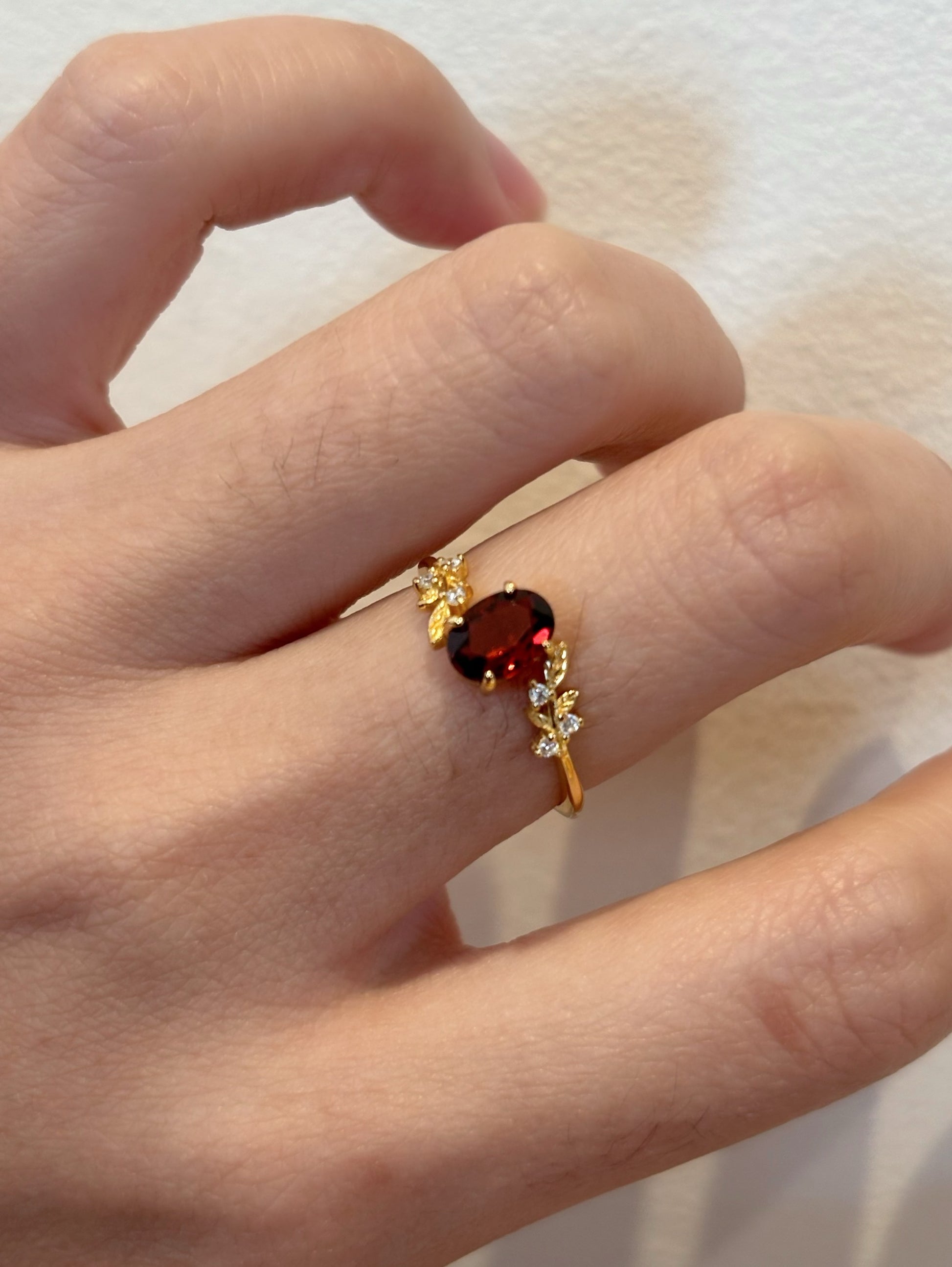 Flora Gem Ring