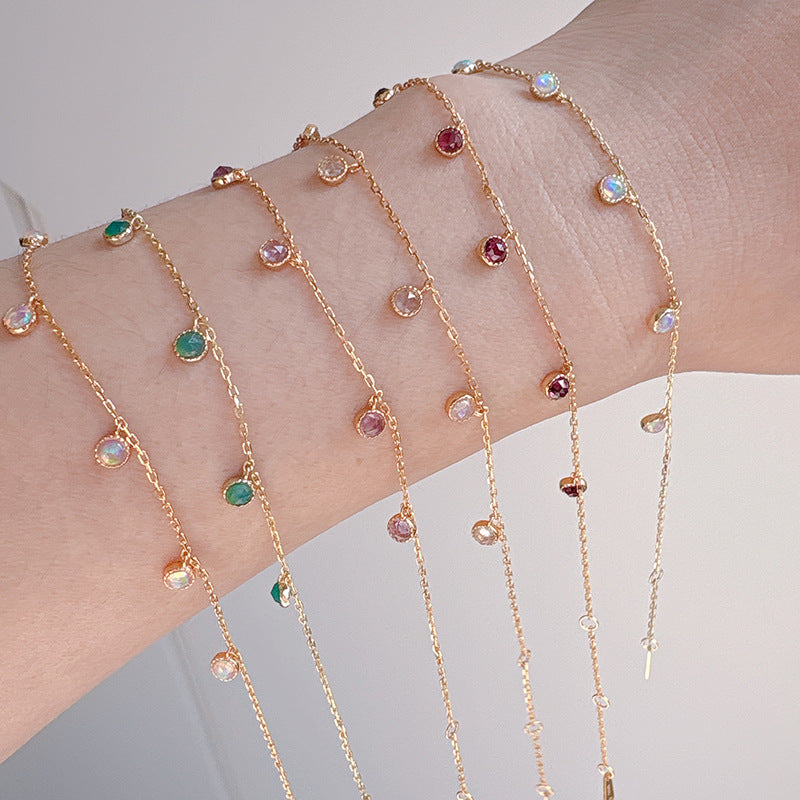 Celestial Drops Gemstone Bracelet