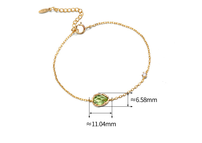 Meadow Light Olive Bracelet