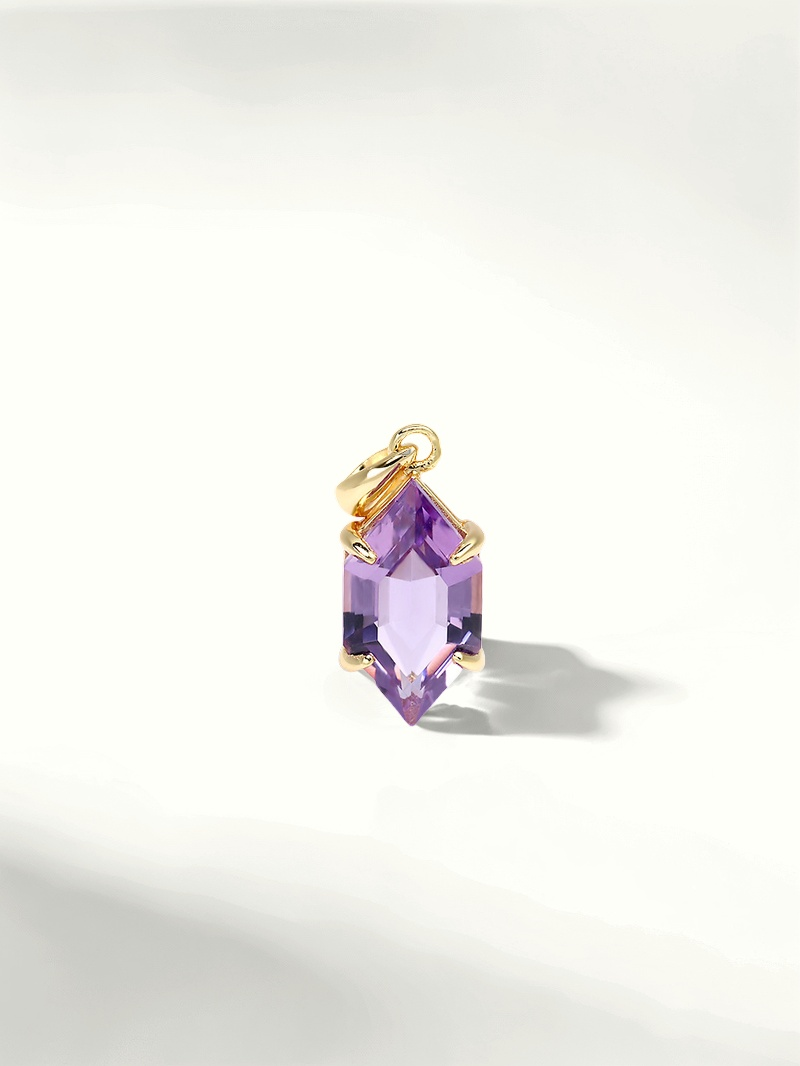 Prism Light Amethyst Pendant