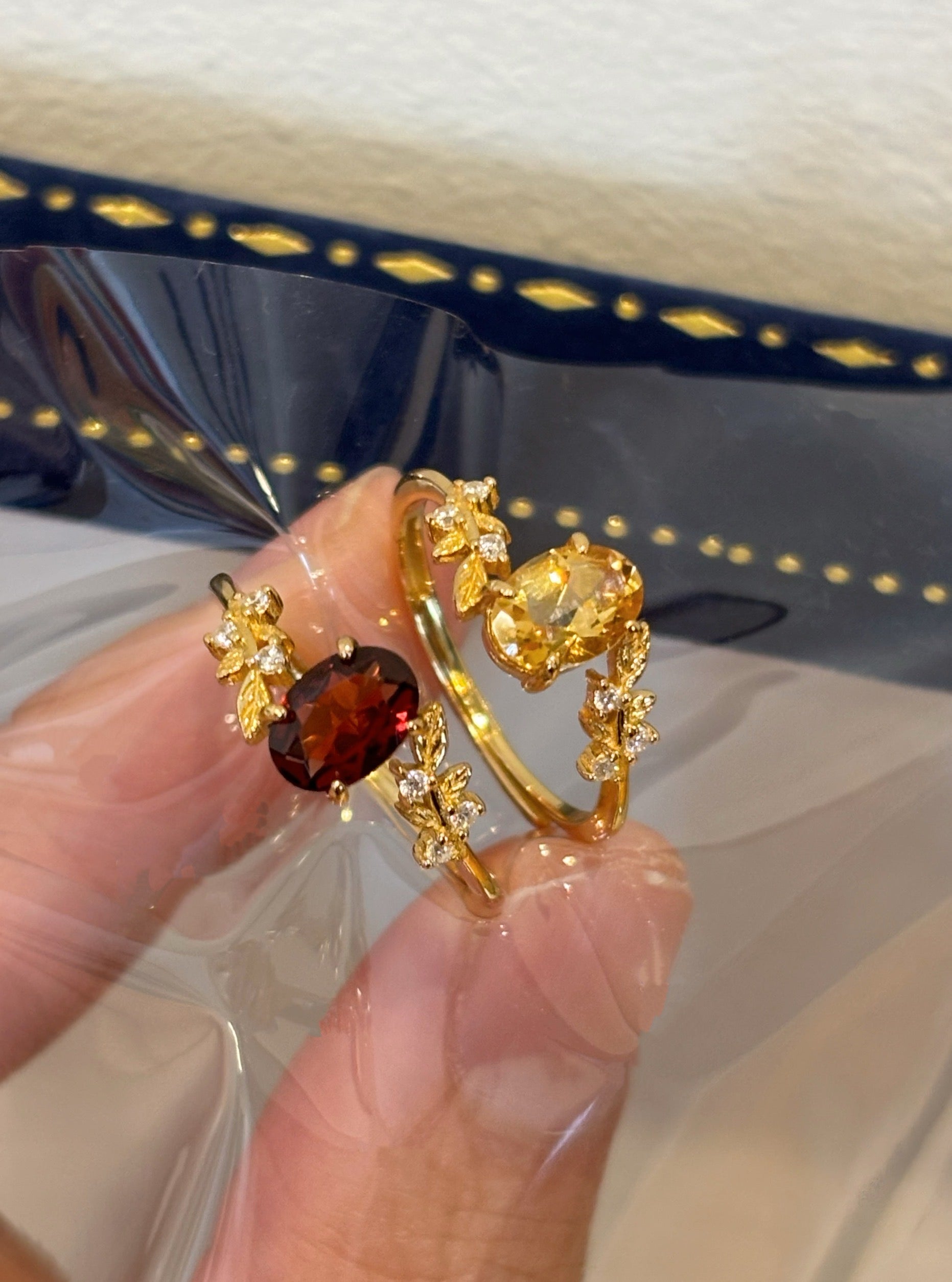 Flora Gem Ring