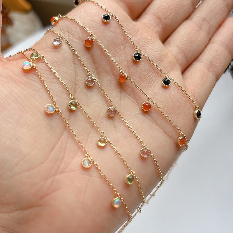 Celestial Drops Gemstone Bracelet