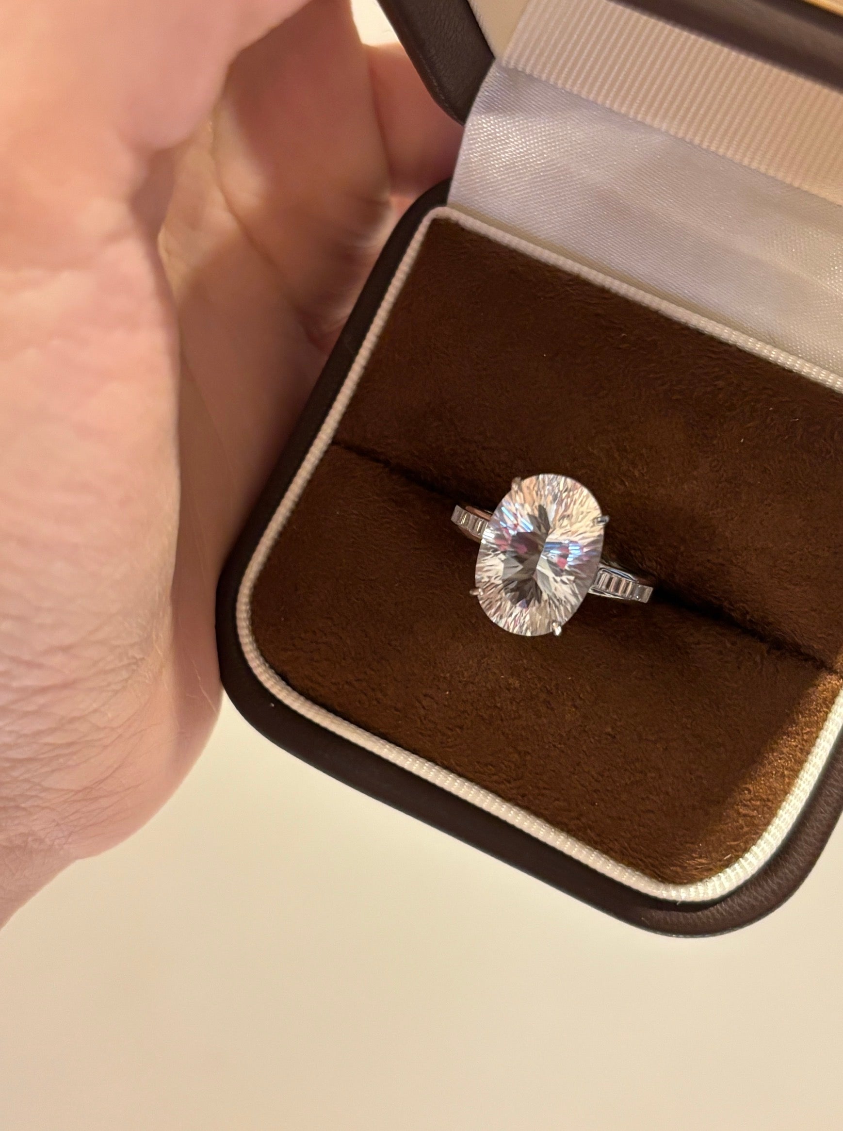 Sterling Silver Millennium Quartz Ring