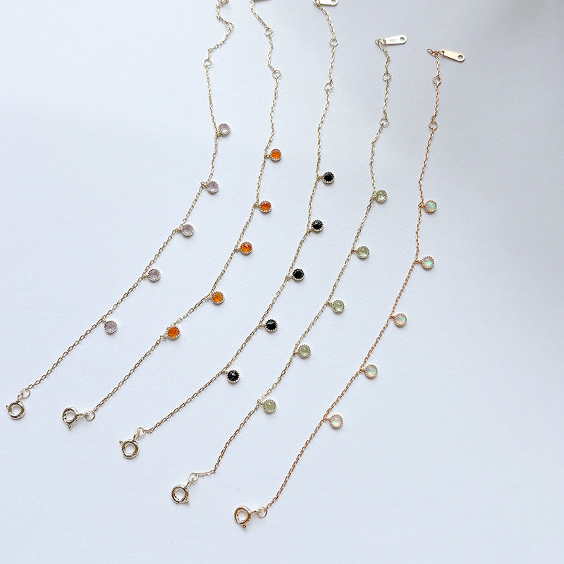 Celestial Drops Gemstone Bracelet
