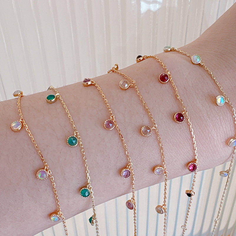 Celestial Drops Gemstone Bracelet