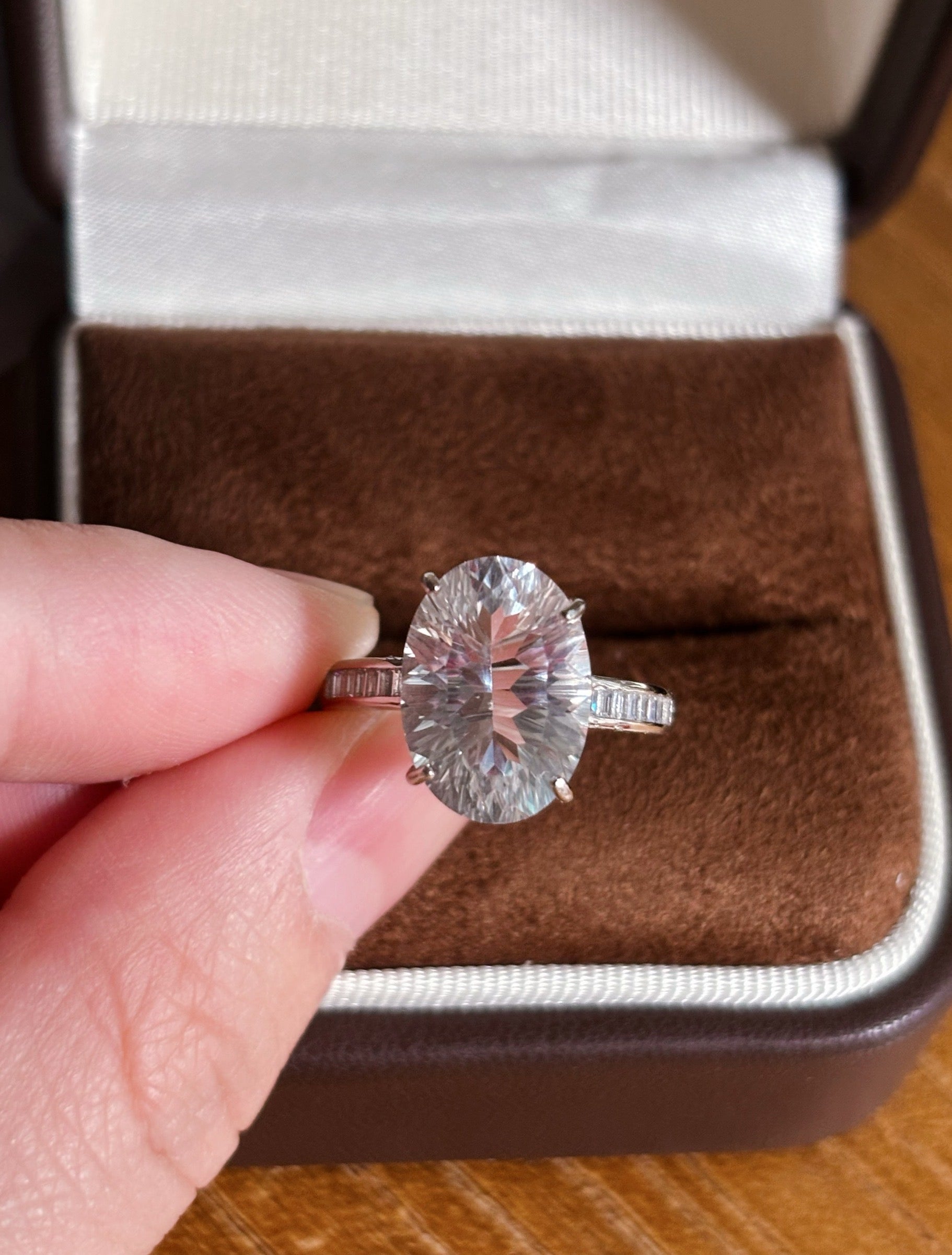 Sterling Silver Millennium Quartz Ring