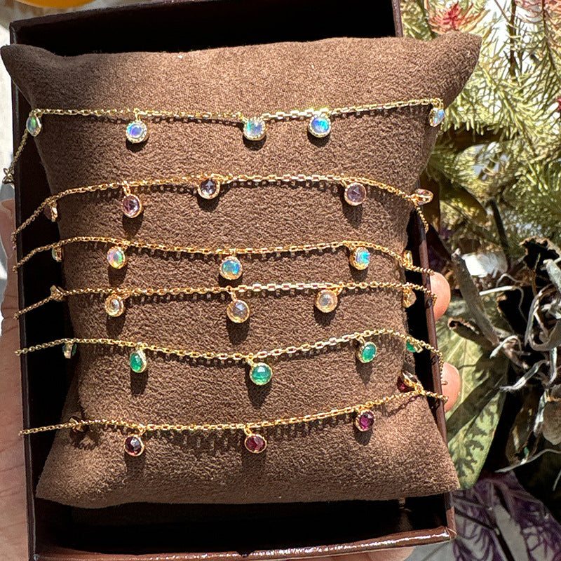 Celestial Drops Gemstone Bracelet