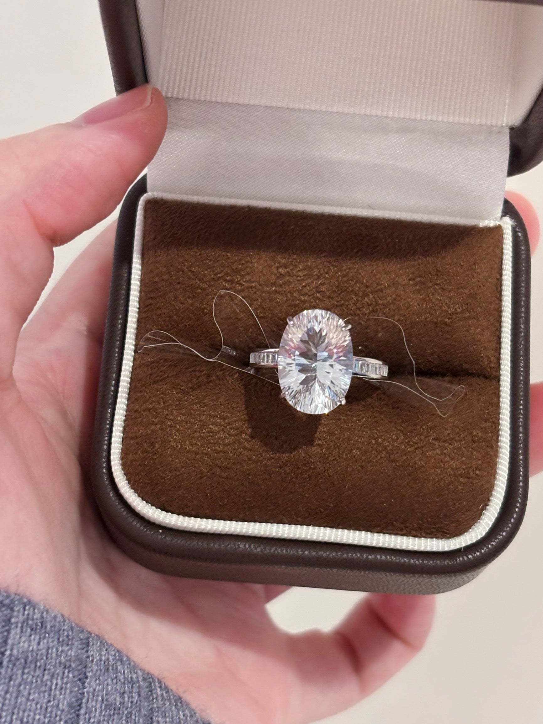 Sterling Silver Millennium Quartz Ring