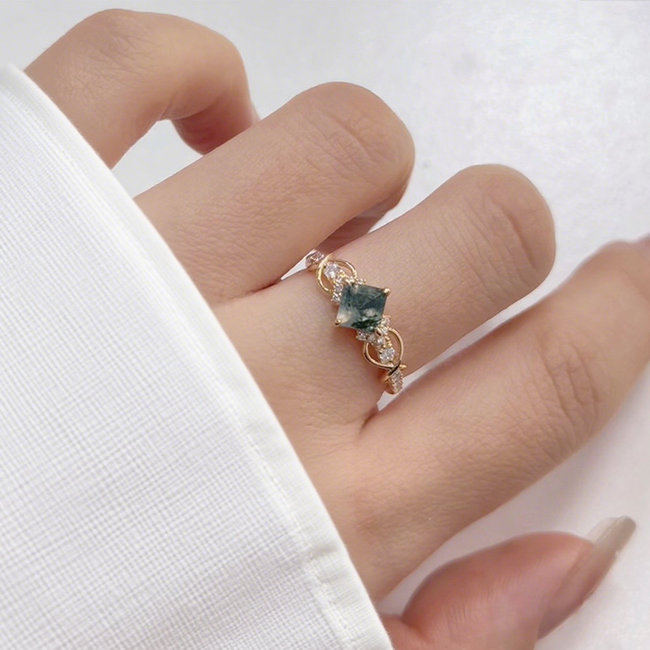 Mossbound Elegance Ring