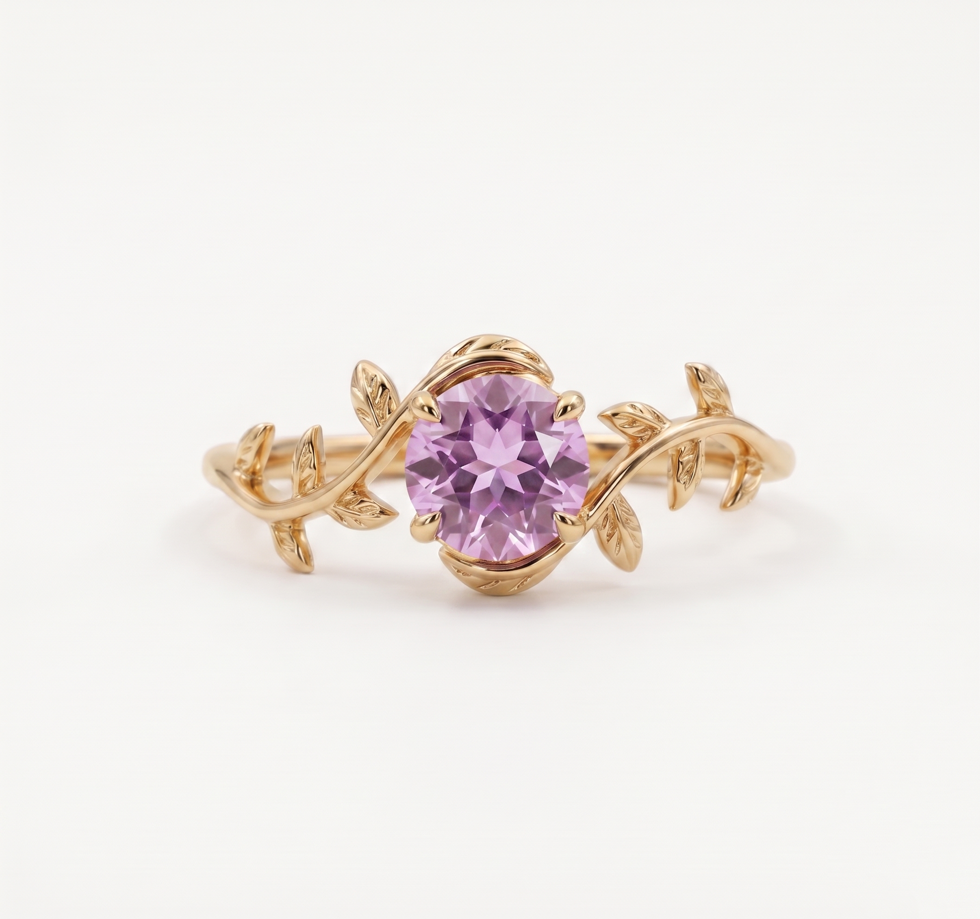 Anello con Vite di Ametista