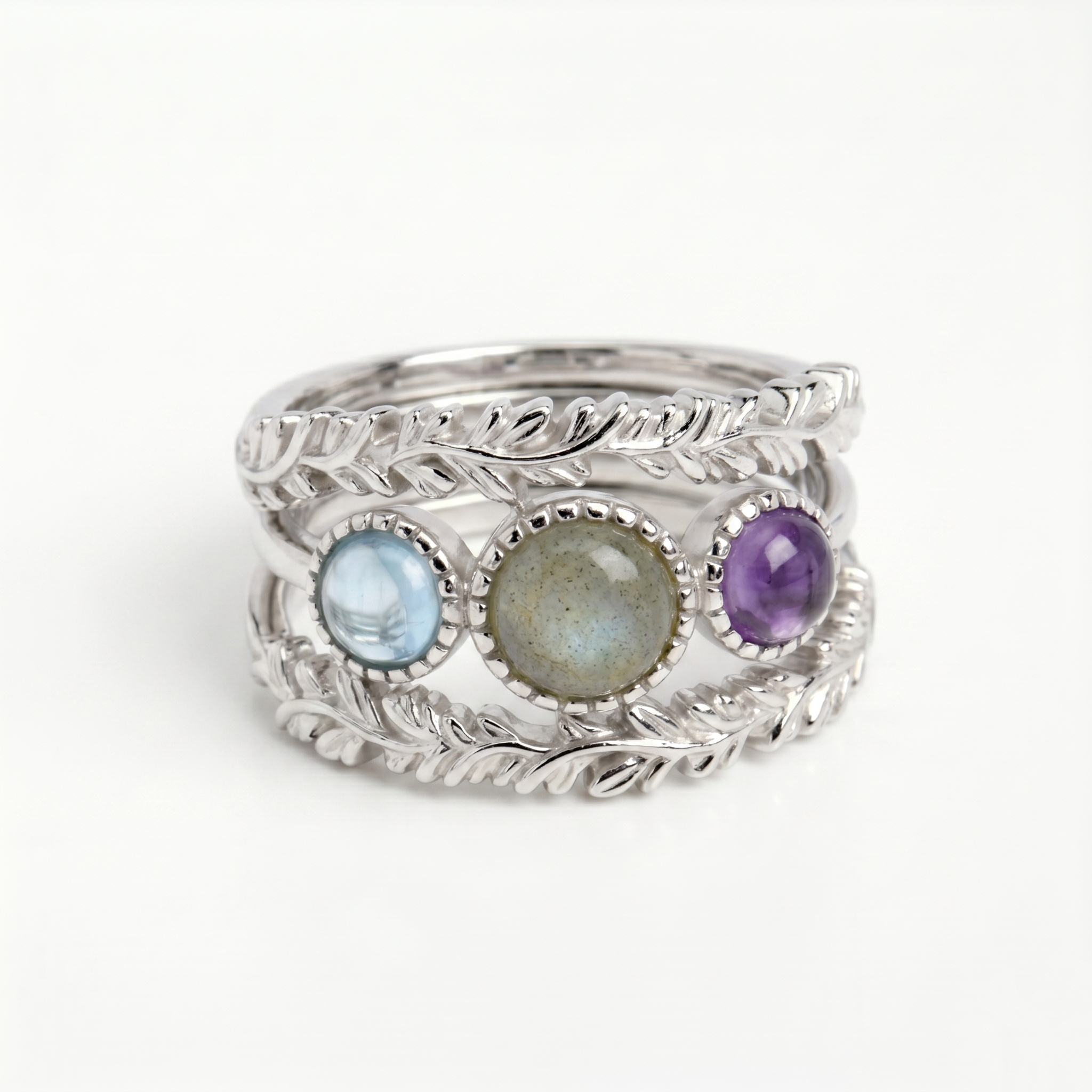 Conjunto de Anillos Aurora Místico de Reliquia