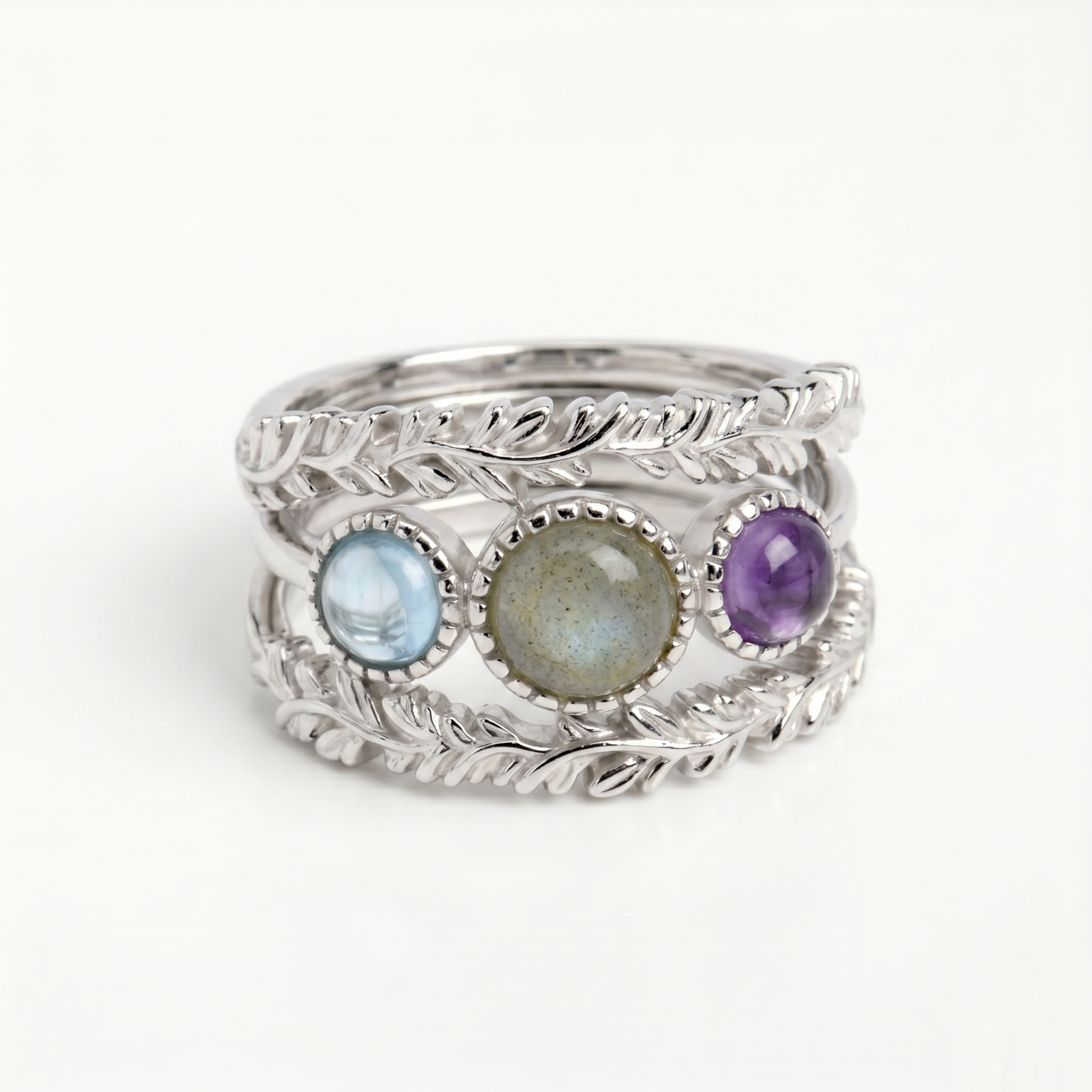 Conjunto de Anillos Aurora Místico de Reliquia