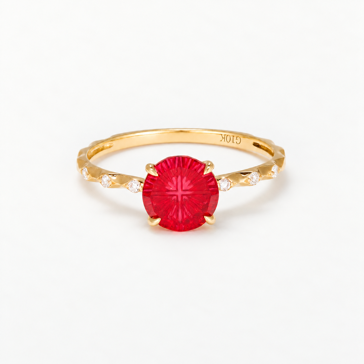 Bague en topaze taille émeraude London Blue