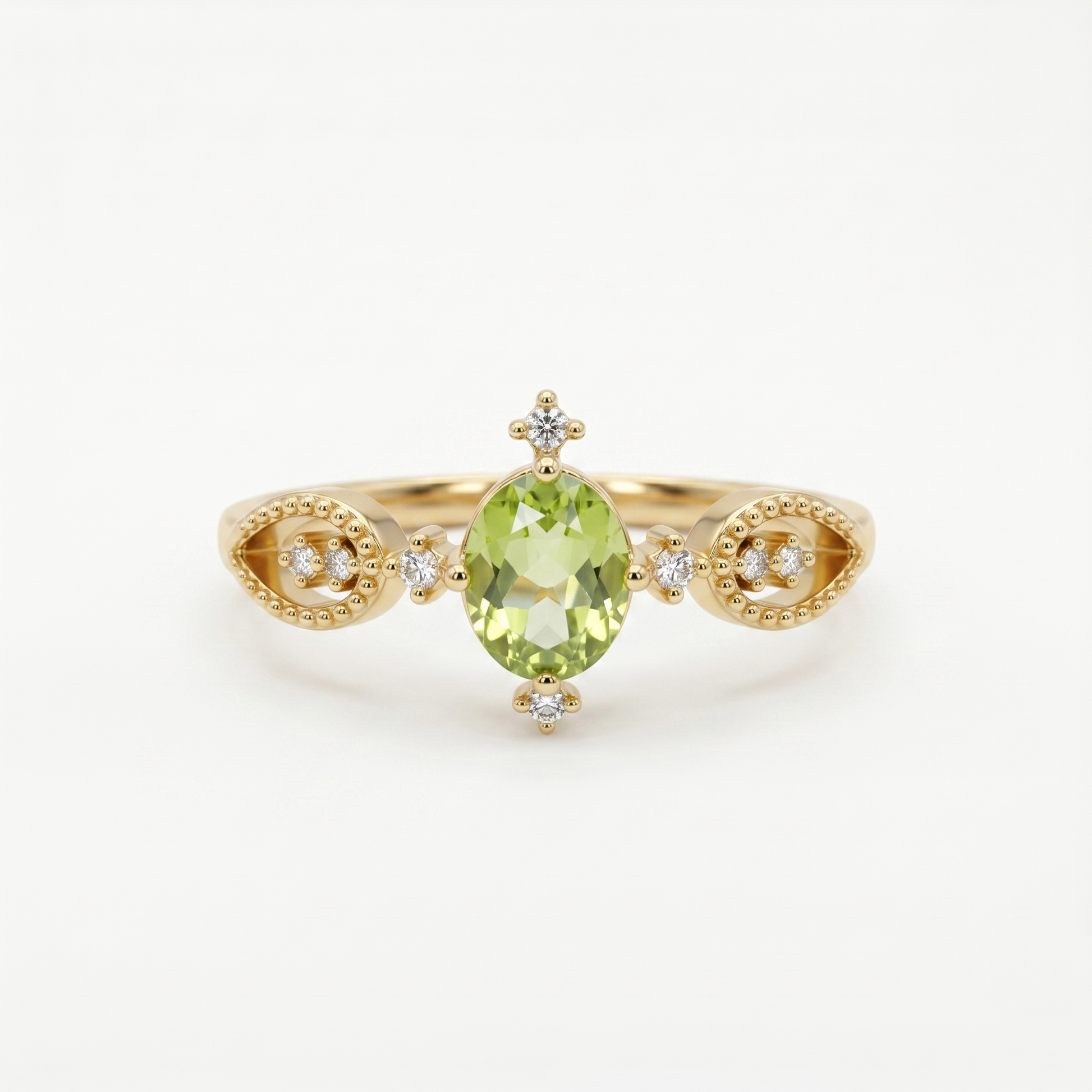 Anello Vintage Prato Oliva